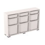 Hanah Home Armario Multiusos Bofi - Blanco